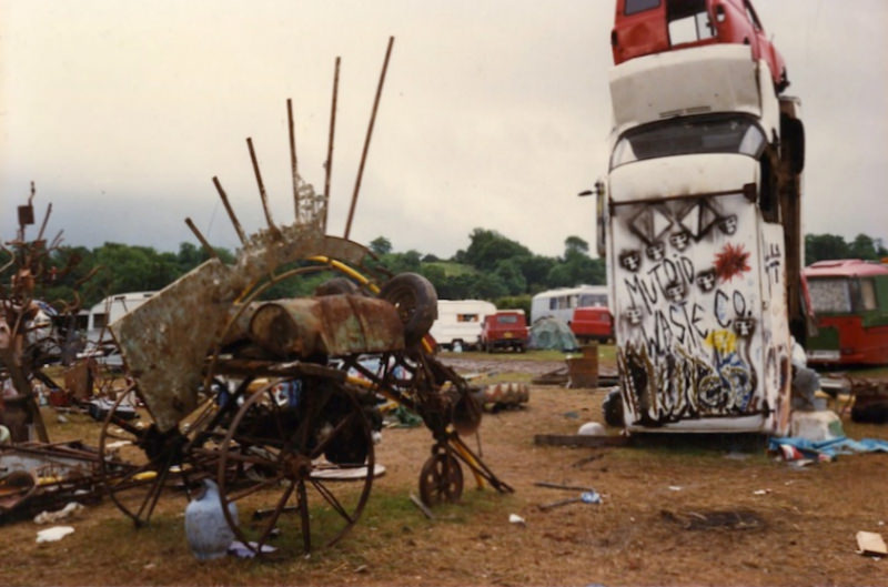 The Bizarre Artworks from Scrapped Cars by the Mutoid Waste Company from the 1980s