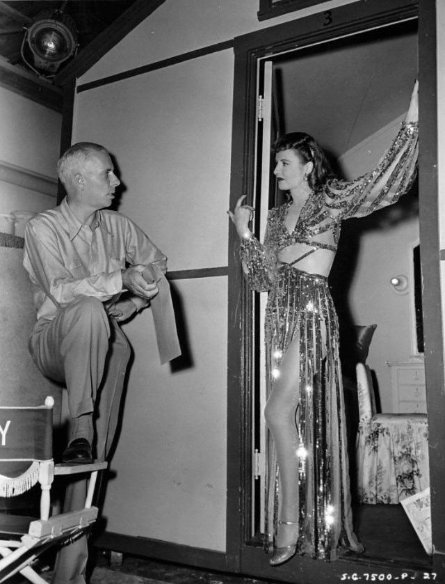 Fabulous Photos of Barbara Stanwyck during the Filming of 'Ball of Fire (1941)'