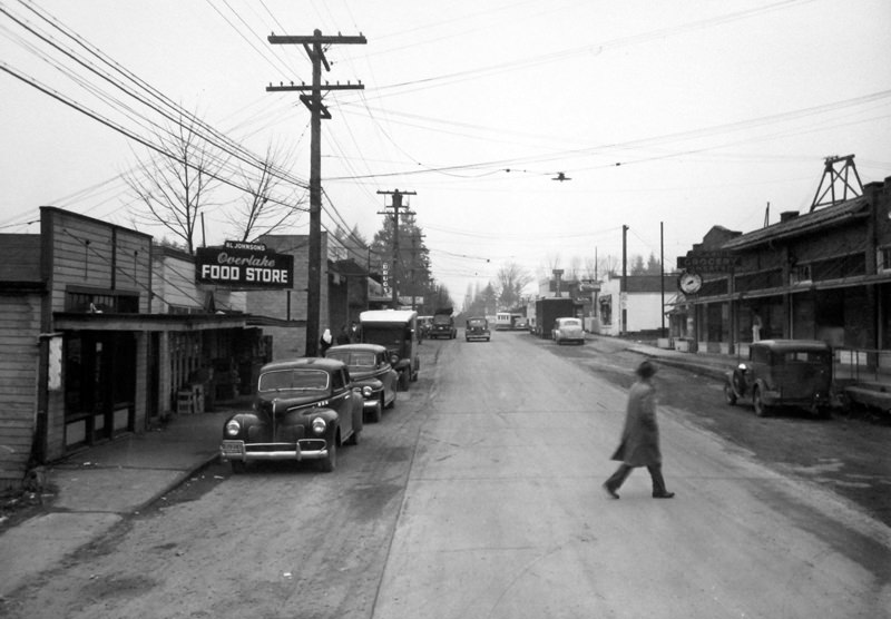 Another view of Main Street in Bellevue, May 1946.