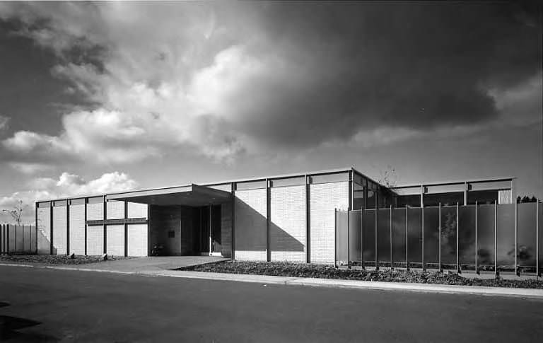 Bellevue Library, 11501 Main St., Bellevue, Washington, 1967