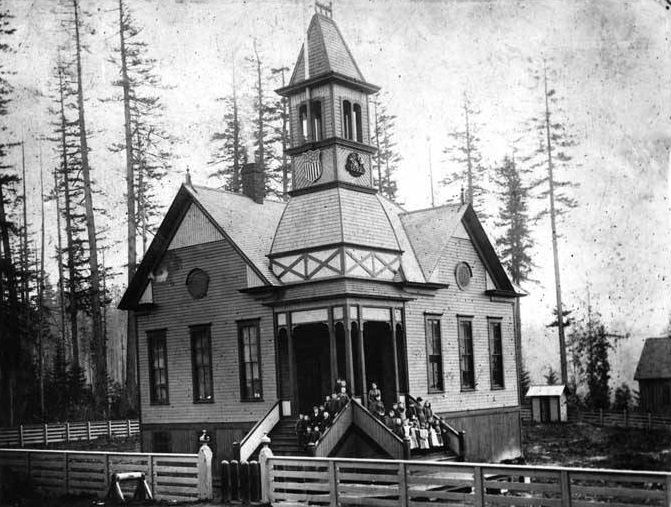 Bellevue School, 1900
