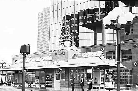 Bellevue Transit Center, Bellevue, February 15, 1987