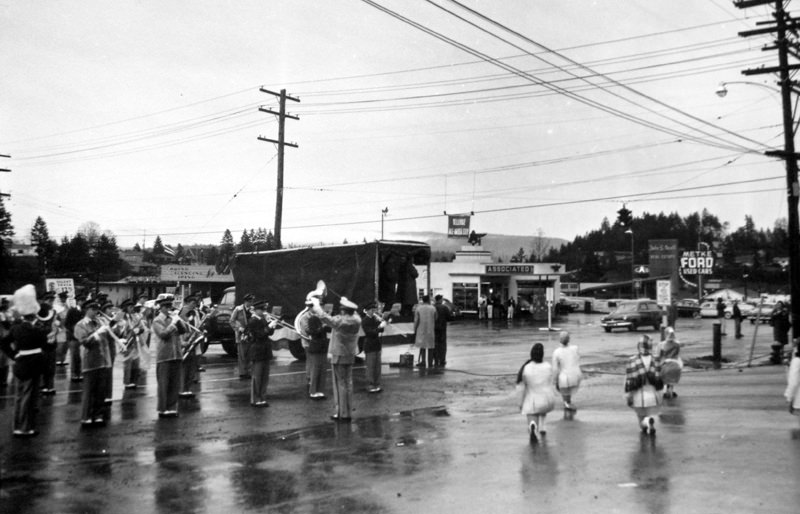 Bellevue All-American City parade, 1955