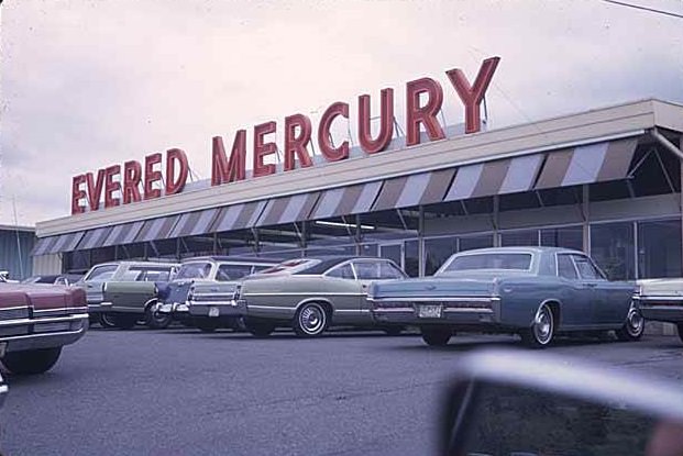 Evered Mercury, Bellevue, 1969