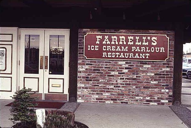 Farrell's Ice Cream Parlour Restaurant, Bellevue, 1969