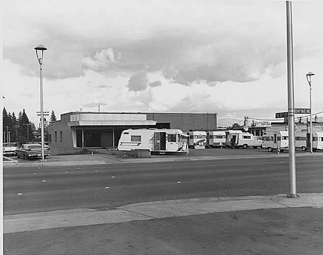 Hansen Buick Building, Bellevue, May 1966