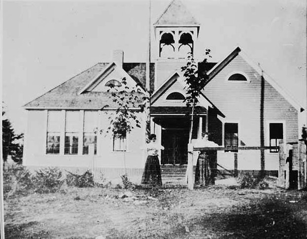 Highland School, Highland, 1910