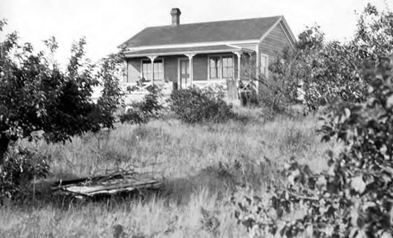 Main house, Bellevue Farm near American Camp, San Juan Island, 1910s