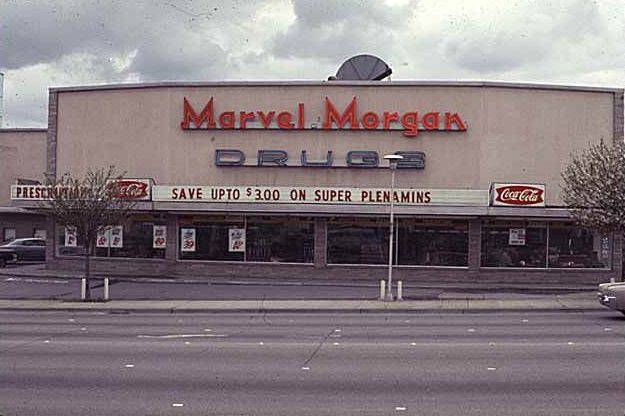 Marvel Morgan Drugs, Bellevue, 1969