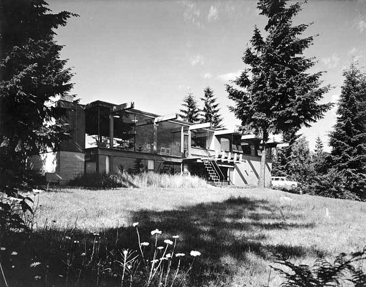 Morse House, Hilltop neighborhood, Bellevue, 1950s