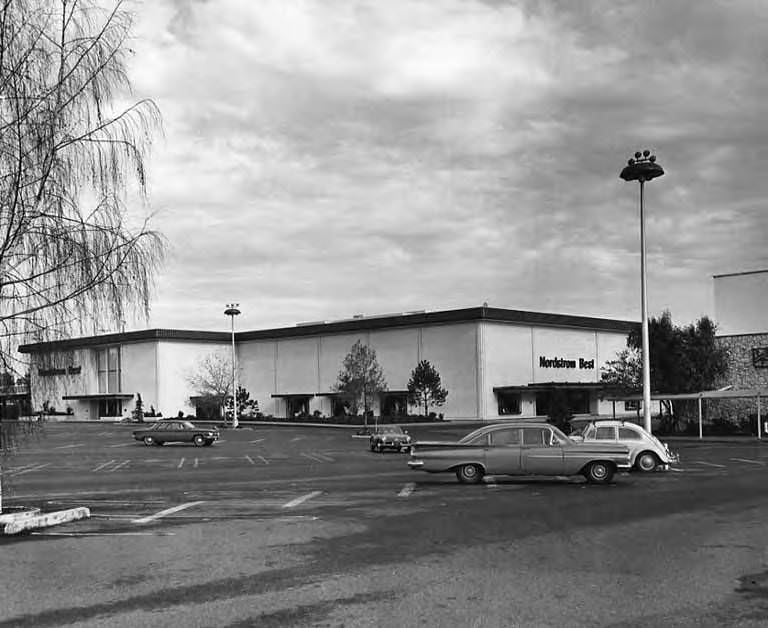 Nordstrom Best store at Bellevue Square, Bellevue, Washington, 1968