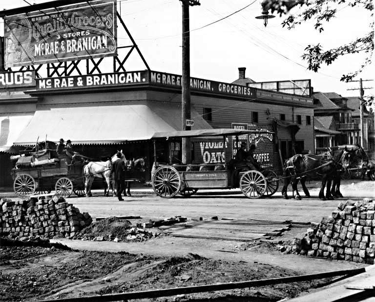 Northwest corner Bellevue Ave. E. and Pike St., Seattle, Washington, May 15, 1909