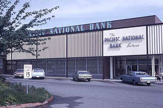 Pacific National Bank, Bellevue, 1969