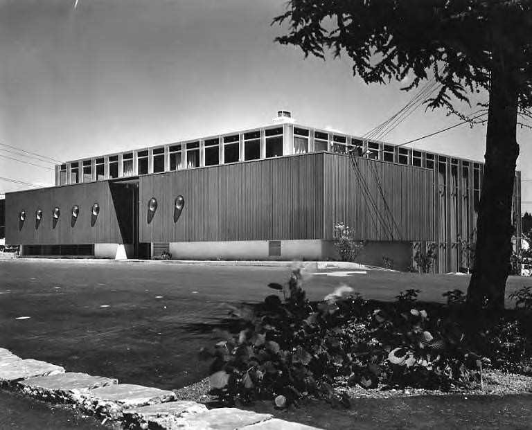Seattle First National Bank, 10203 Main St., Bellevue, Washington, June, 1956