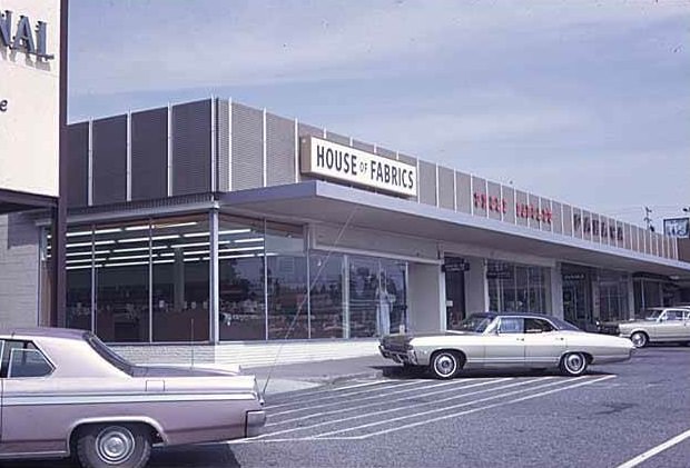 Stores in Bellevue Square, Bellevue, 1969