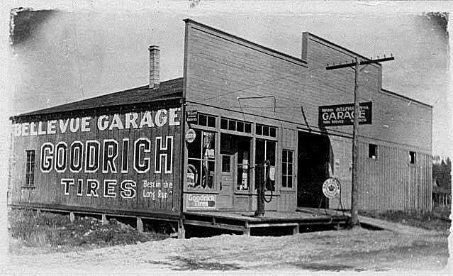 Bellevue Garage, 1915.