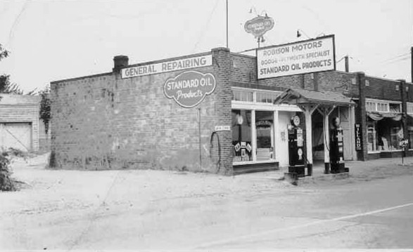 Walt Robison Motors, Bellevue, 1930