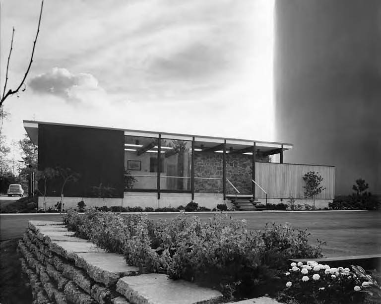 Water District 97 Headquarters, 16049 NE 8th St., Bellevue, Washington, 1960