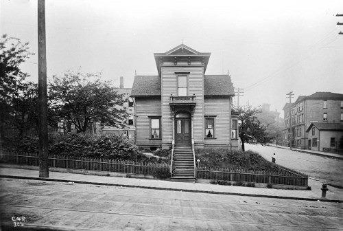 An old home in Bellevue, 1950s