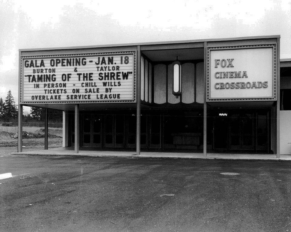 Movie Theater in Crossroads, 1968