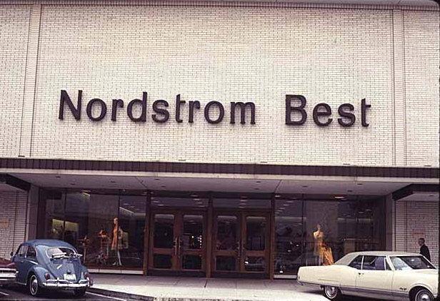 Bellevue Square Nordstrom store, 1969.