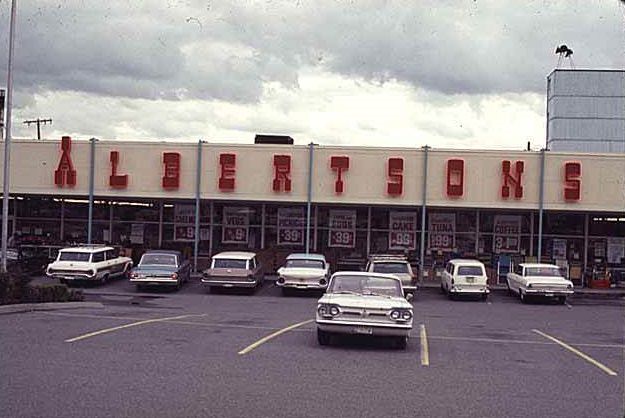 Albertson's on NE 8th Street, Bellevue, 1969