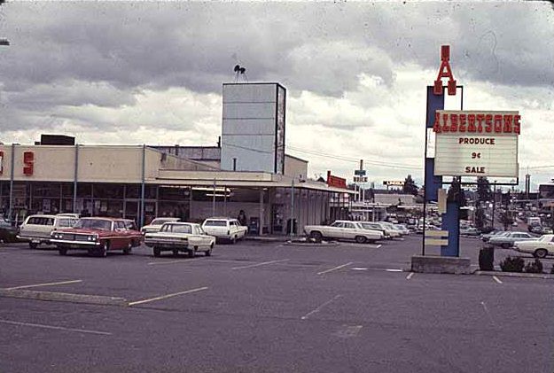 Albertson's on NE 8th Street, Bellevue, 1969