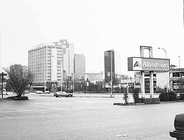 Albertson's parking lot, Bellevue, February 15, 1987