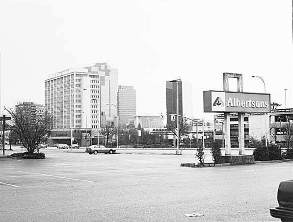 Albertson's parking lot, Bellevue, February 15, 1987