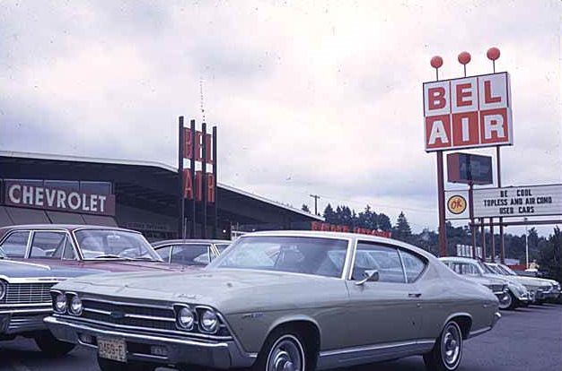 Bel Air Chevrolet, Bellevue, 1969