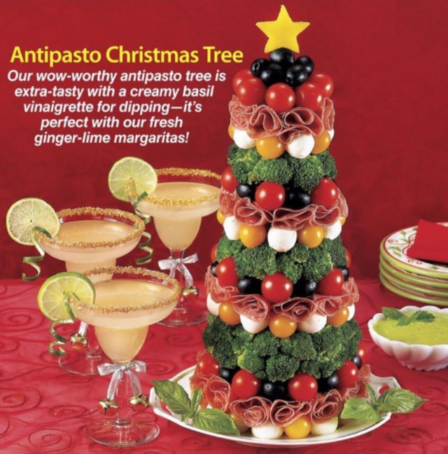 Antipasto Christmas Tree