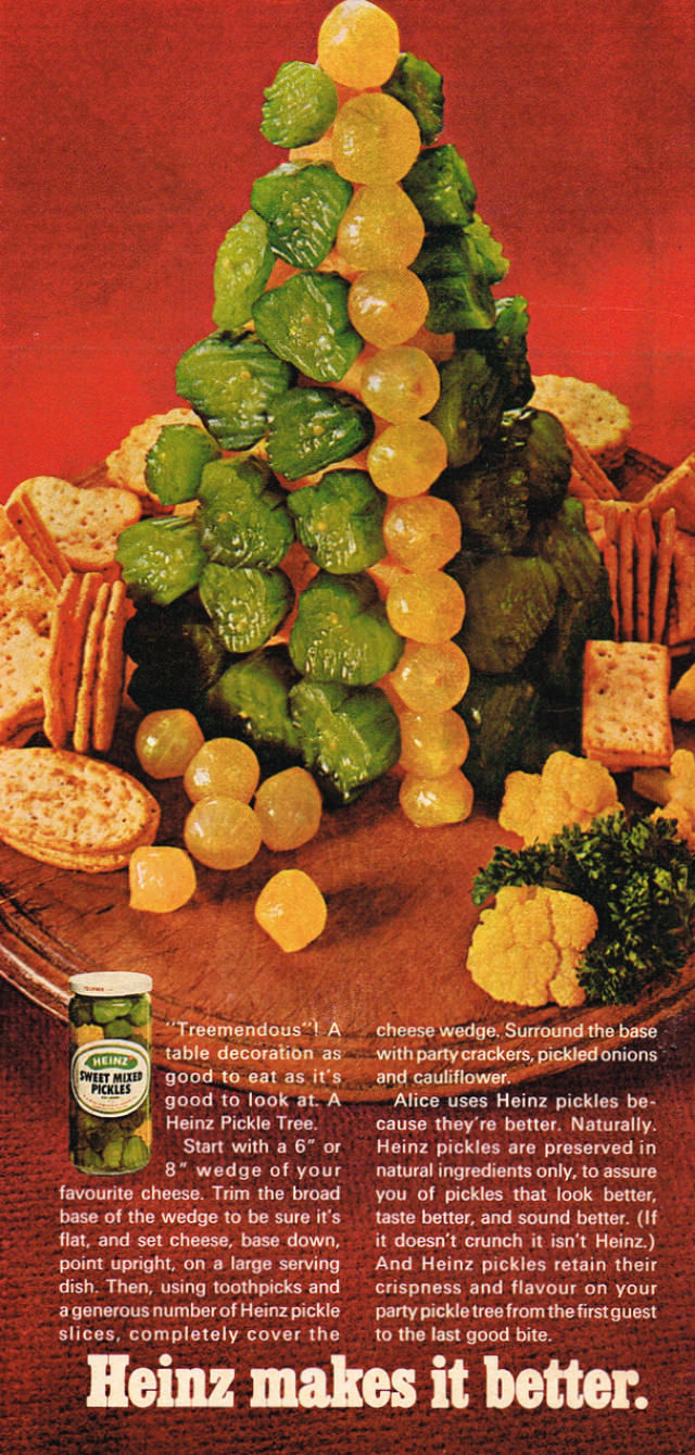 Heinz Pickle Christmas Tree