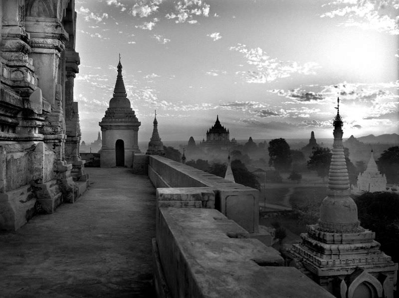 Bagan. Ananda Temple, Burma, 1986