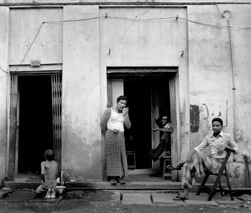 Rangoon, Burma, 1986