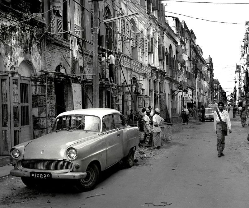 Rangoon, Burma, 1986