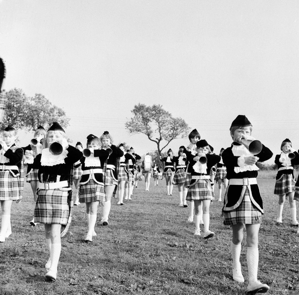 Burnside Highlanders Juvenile Jazz Band, Newcastle, 30th July 1971.