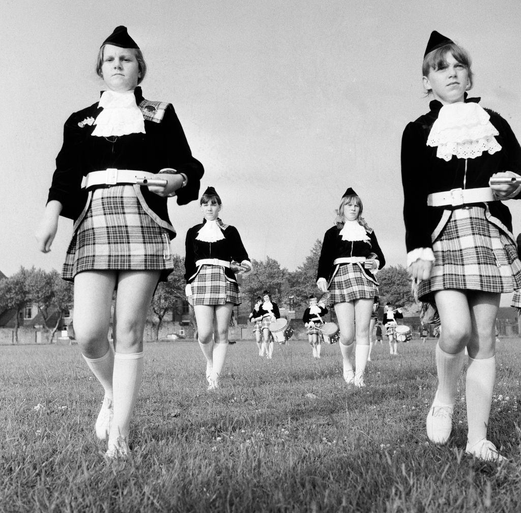 Burnside Highlanders Juvenile Jazz Band, Newcastle, 30th July 1971.