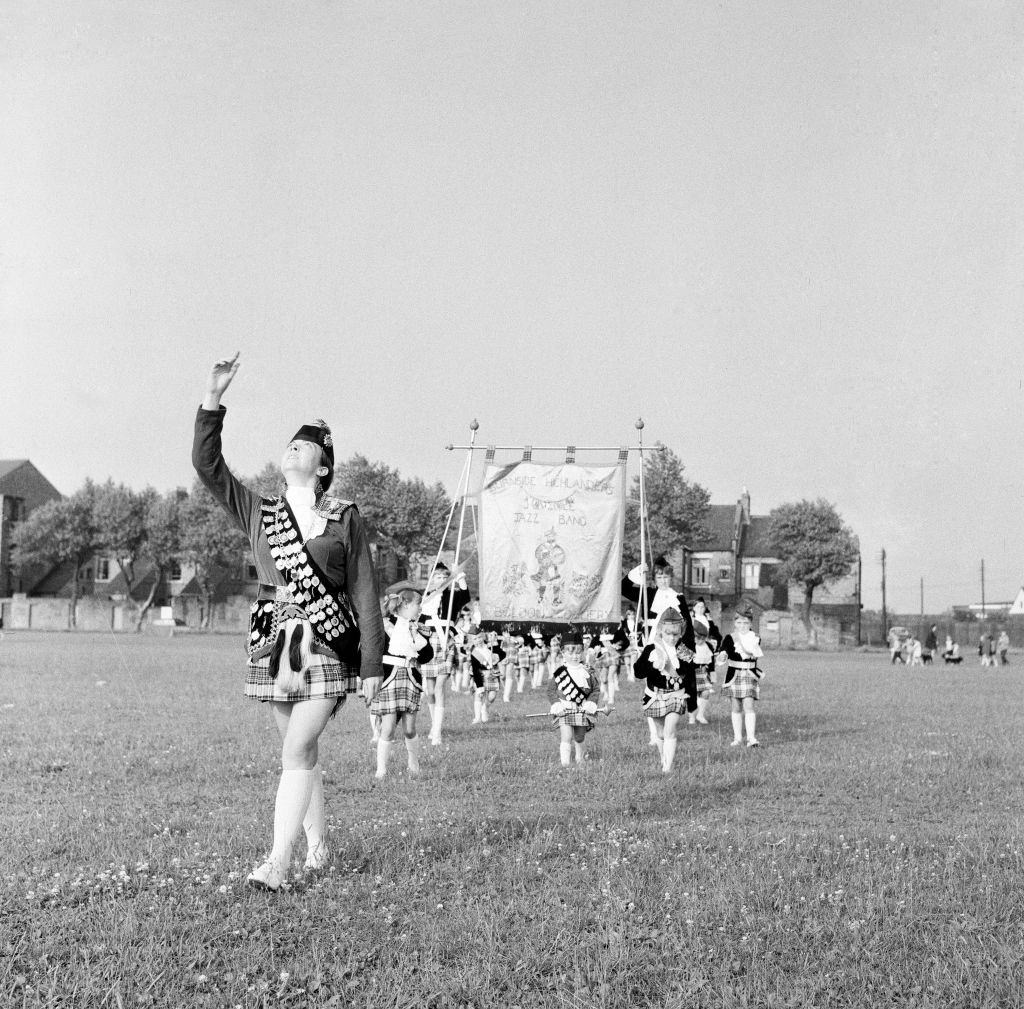 Burnside Highlanders Juvenile Jazz Band, Newcastle, 30th July 1971.