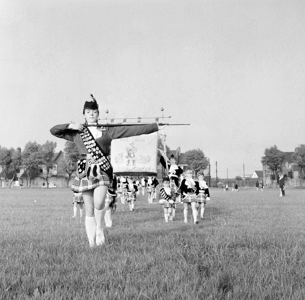 Burnside Highlanders Juvenile Jazz Band, Newcastle, 30th July 1971.