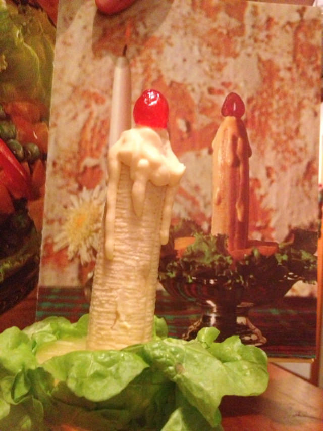 Candle Salad: An Old Holiday Recipe that will Make You Blush
