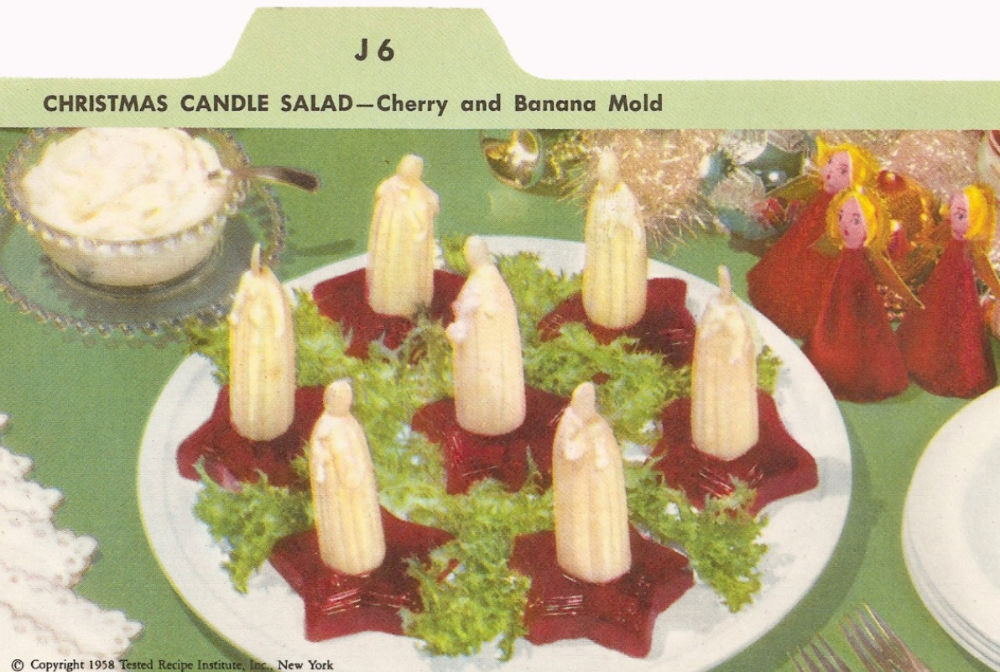 Candle Salad: An Old Holiday Recipe that will Make You Blush