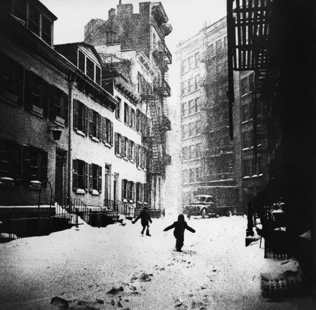 Greenwich Village, New York City, 1960.