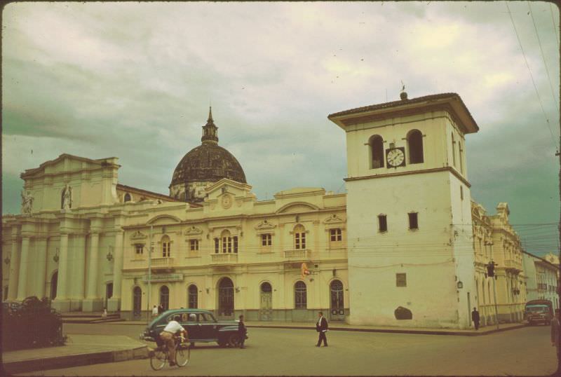 Popayan Spanish cathedral, Colombia