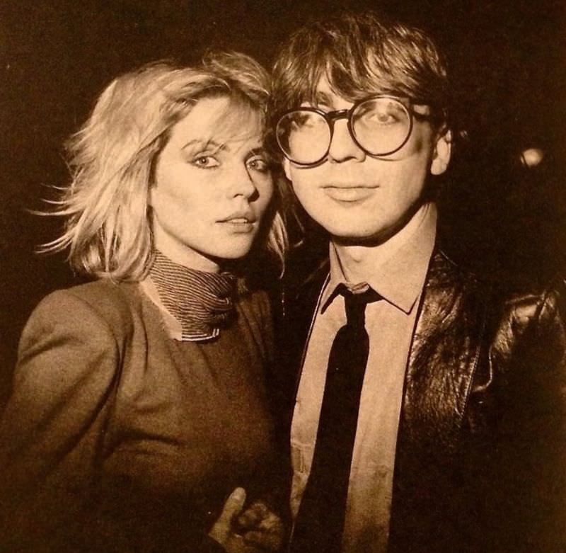 Beautiful Photos of Debbie Harry and Chris Stein during their Romantic Relationship