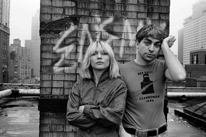 Beautiful Photos of Debbie Harry and Chris Stein during their Romantic Relationship