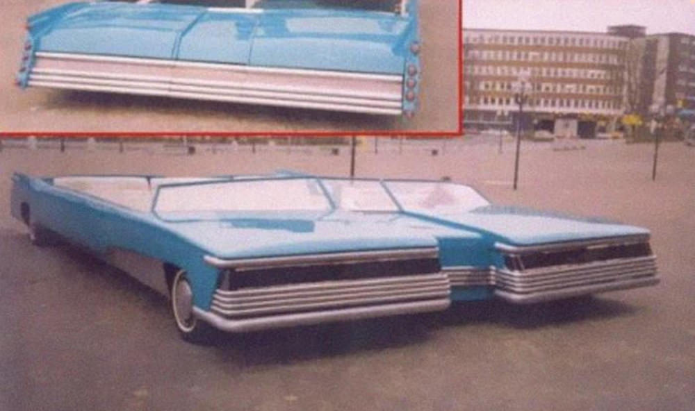 Double-Wide Limousine: The Weird Car that Spanned 2.5 Cars Wide and 30 Feet Long from the 1980s