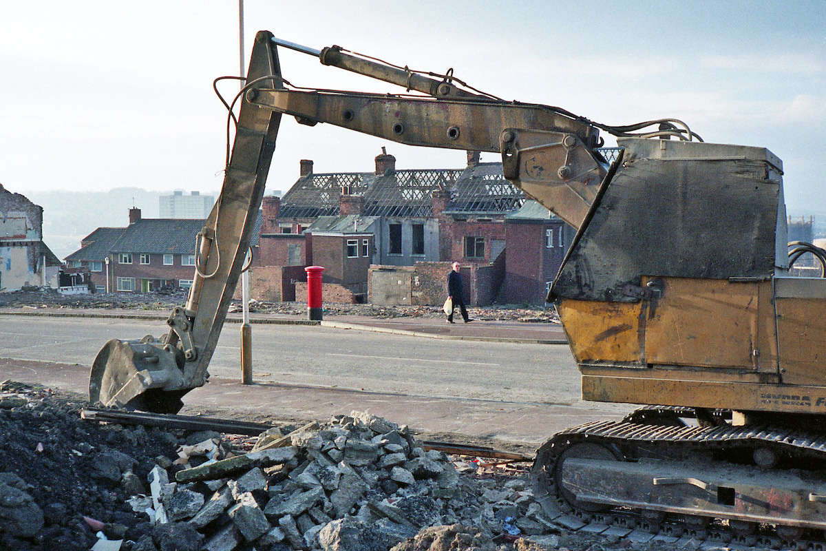 First Street, Bensham in 1986