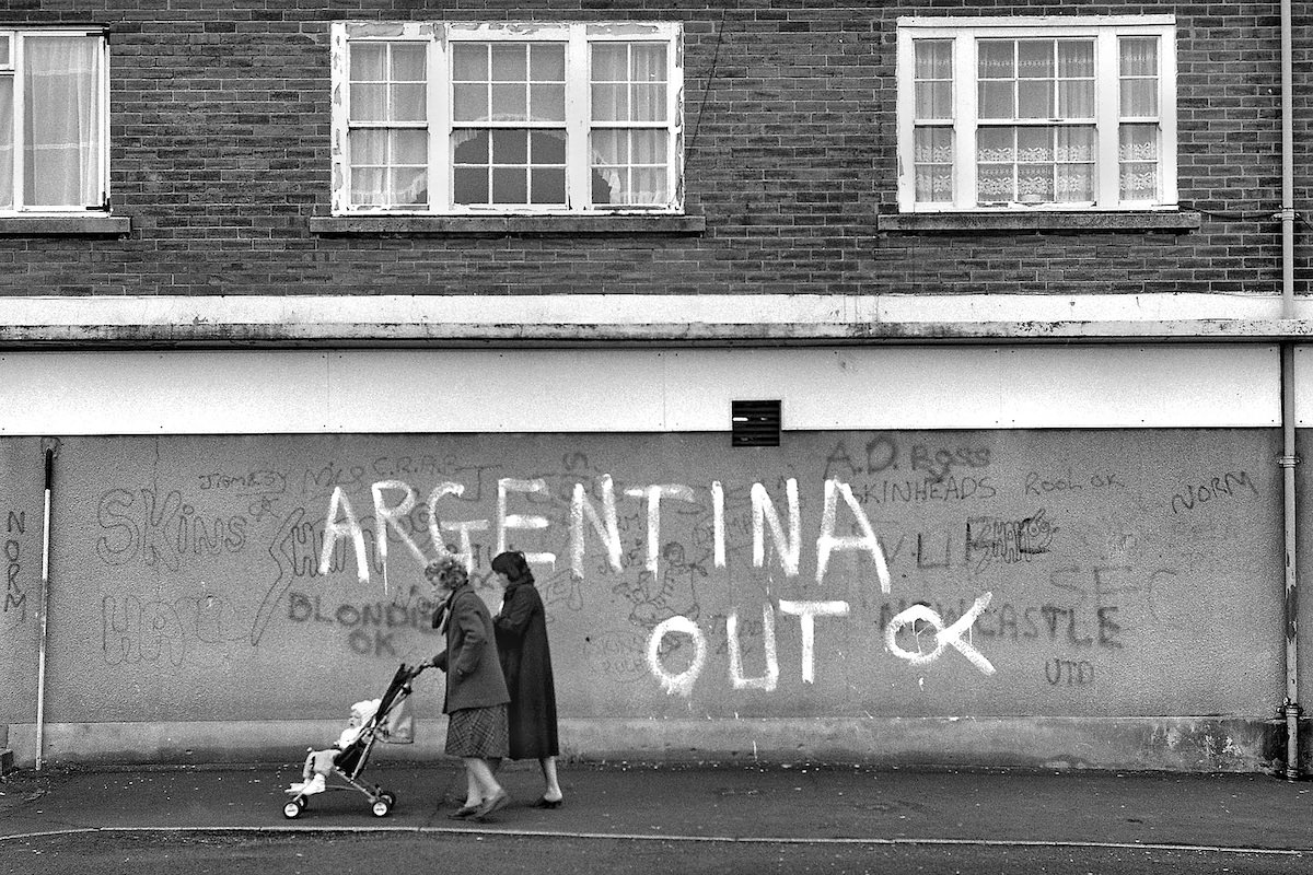 The Falklands war had just ended when I took this shot on Oakwood Gdns, Lobley Hill, Gateshead on 19th June 1982