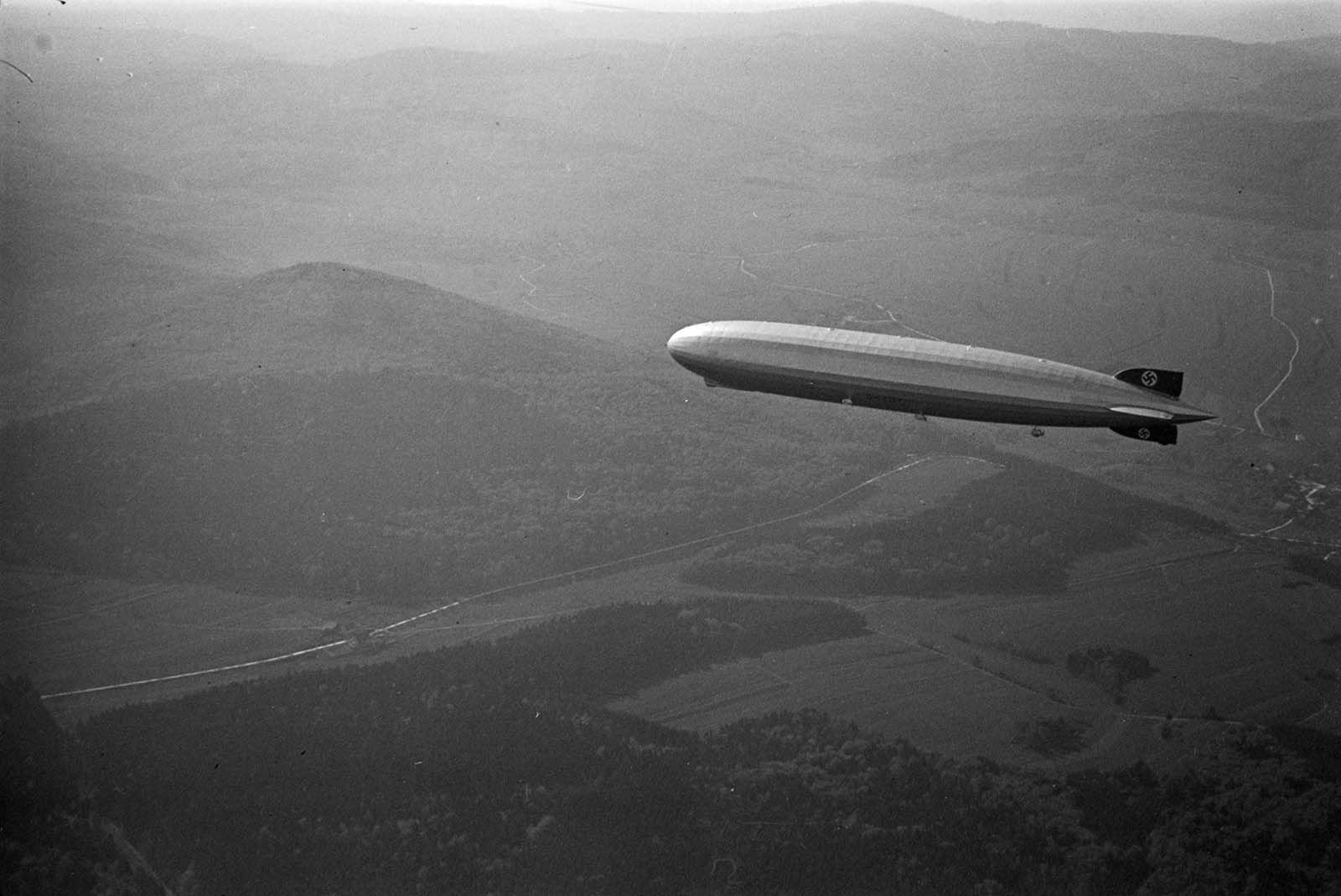 Flying over Germany, late career