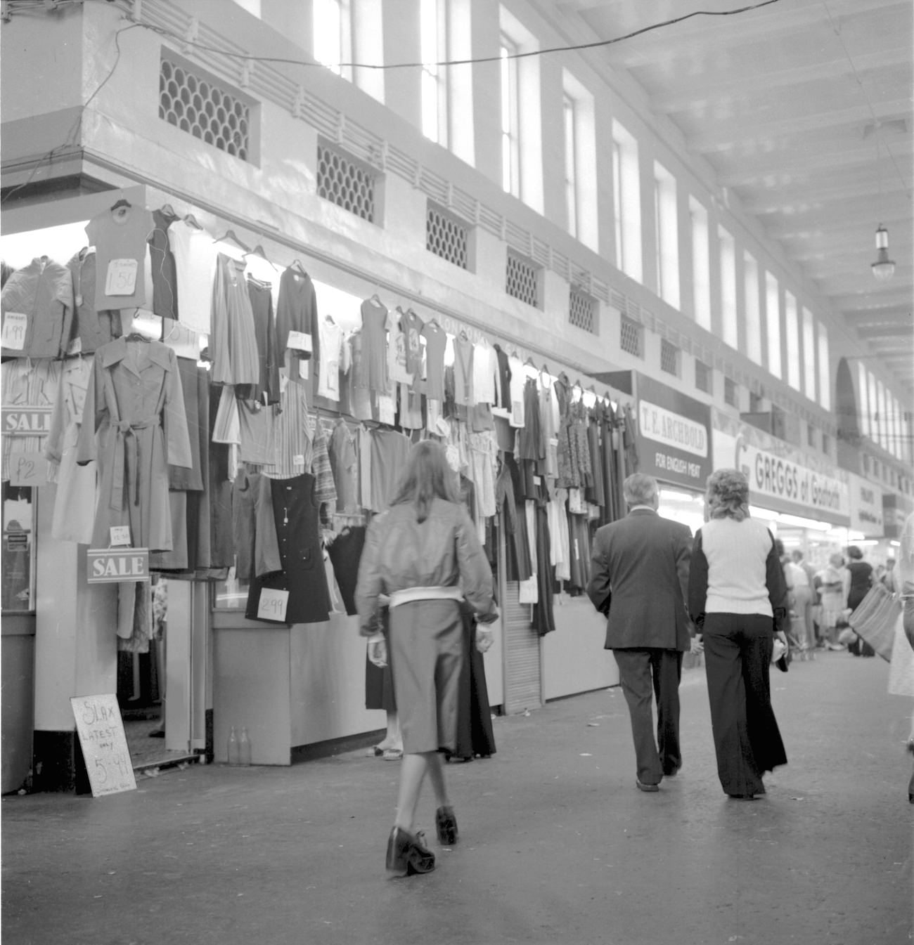 Amazing Vintage Photos of Grainger Market, Newcastle upon Tyne from the 1970s and 1980s